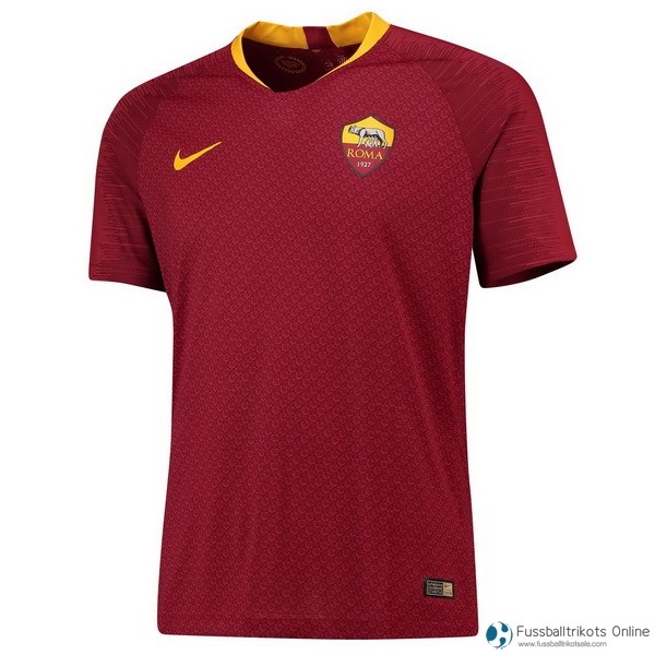 As Roma Trikot Heim 2018-19 Rote Fussballtrikots Günstig